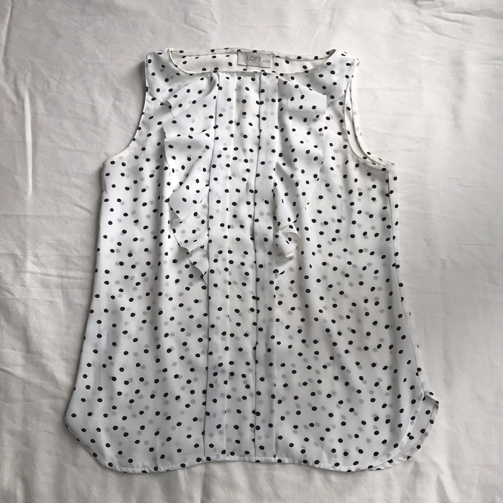 Two light sleeveless blouses